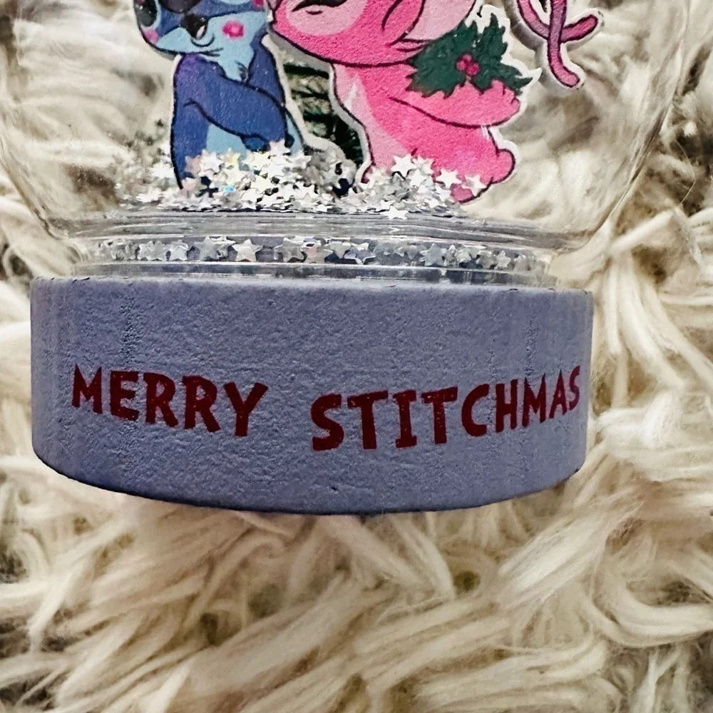 Disney Stitch and Angel Kissing Light Up Ornament - Picture 3 of 5